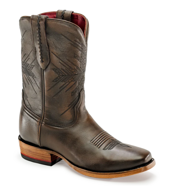 CHISOS MEN'S BOOTS NO. 2-Brushed Brown - Click Image to Close
